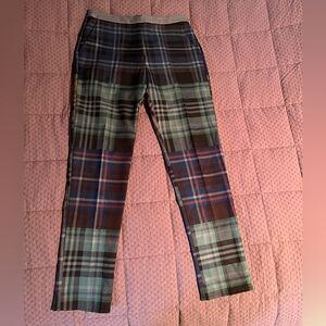Clover Canyon Plaid Stovepipe Pants | Size S | Like New